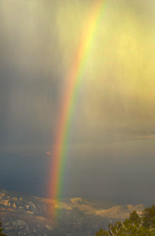 Rainbow over the Whites - Douglas Vincent